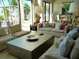 A modern home plan typically has open floor plans, lots of windows for natural light and high, vaulted ceilings somewhere in the space. Interior Room Design And Architecture Of Caribbean Indoor Locations