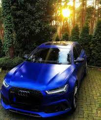 Beautiful Blue Audi Rs6 In A Beautiful Location Audi Rs6 Audi Racing Driver