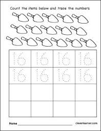 Number 16 Practice Sheets For Kids Preschool Number Worksheets Numbers Preschool Numbers For Kids