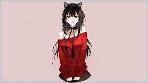 Maybe you would like to learn more about one of these? Desktop Wallpaper Red Top Hot Anime Girl Original Hd Image Hot Anime Girl Wallpaper Neat