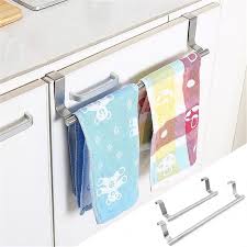 Stainless steel cabinets provide durability and look that no other material can offer. 1pc Stainless Steel Towel Bar Holder Kitchen Cabinet Cupboard Door Hanging Rack Storage Buy From 5 On Joom E Commerce Platform