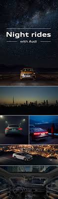 No Matter Where No Matter When Your Audi Is With You From Dusk Till Dawn Night Sky Light City Stars Landscape Ci Audi New Luxury Cars Audi Sportback