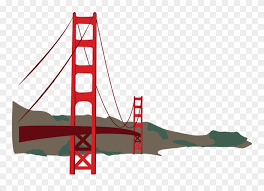San Francisco Golden Gate Bridge Clipart 1703032 Pinclipart As he spoke, a dense fog lifted, and before me stood the majestic arch of the golden gate bridge. san francisco golden gate bridge