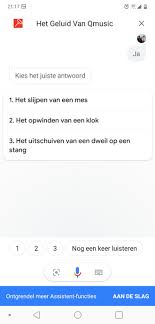 Het item zal leiden tot de uitkering van een gigantische som geld aan de winnaar. Het Geluid Op Qmusic Speel Het Nu Via Google Assistent