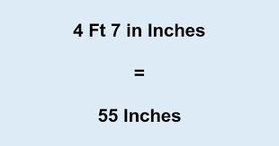 How many inches is 7 centimeters.? 4 7 In What Is 4 Feet 7 In Inches