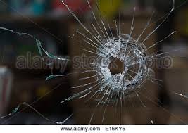 bullet hole in glass 1