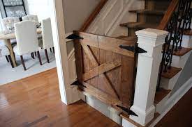 Bi Fold Rustic Baby Gate Home Upgrades Home Projects Baby Gate
