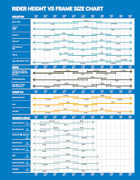 bicycle giant bicycle frame size chart