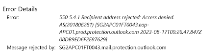 User cannot receive emails from external users : r/Office365