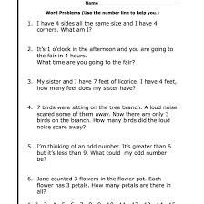 These worksheets present students with real world word problems that students can solve with grade 5 math concepts. First Grade Math Word Problems