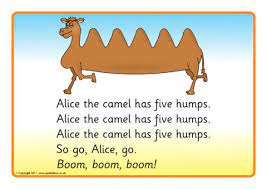 How many humps does alice the camel have? Alice The Camel Visual Aids Sb3781 Sparklebox