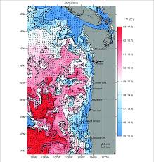 Numerical Ocean Circulation Model Nowcast Of Sea Surface