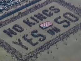 WOW! Protesters created a HUGE human sign on San Francisco's Ocean Beach  reading "No Kings YES on 50" to support California's Prop 50 and stand up  against Donald Trump's fascist regime 🤣👏🇺🇸 | Josh ...