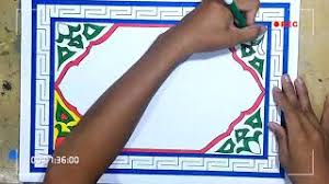 Cara membuat hiasan mushaf kaligrafi untuk anak dengan menggunakan kertas ukuran a3.dapatkan tips menulis kaligrafi dan. Contoh Kaligrafi Mushaf Sederhana Contoh Kaligrafi Cute766