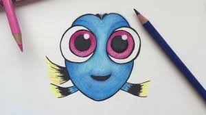 The resolution of image is 670x1907 and classified to baby crib, baby groot, pink baby feet. How To Draw Baby Dory Finding Dory Youtube