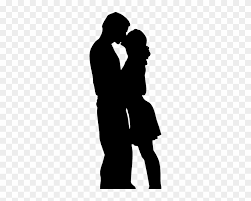 Free download 33 best quality woman silhouette drawing at getdrawings. Shadow Silhouette Of People Dancing Romantic Kiss Drawings Free Transparent Png Clipart Images Download