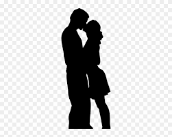 Side view of a businesswoman and businessman silhouettes standing and discussing a deal, shaking hands, on green screen background. Shadow Silhouette Of People Dancing Romantic Kiss Drawings Free Transparent Png Clipart Images Download