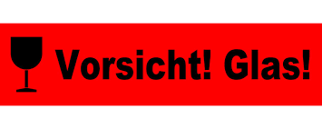 Vorsicht glas aufkleber zerbrechlich pdf / dhl aufkleber. Zamrzivac Pola Glava Glas Paket Livelovegetoutside Com