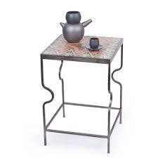 Elegant spanish style coffee or cocktail table made from wrought iron. Catalan Modernism Tile Coffee Table Advance Order