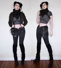 See more ideas about futuristic fashion, cyber, style. Cyberpunk Style In 2020 Cyberpunk Fashion Urban Fashion Women Street Styles Dystopian Fashion