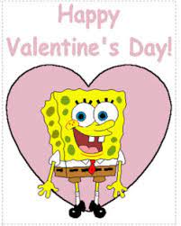 Top 45 free printable valentines day coloring pages online. Sponge Bob Valentine S Day Cards