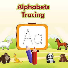 Printable alphabet letters & bubble letters versatile for a number of projects: Free Online Alphabet Tracing Game For Kids The Learning Apps