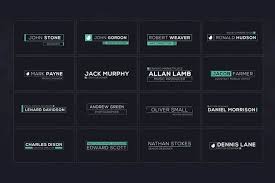 Professional and well made lower thirds can be pricey to make. 35 Best Premiere Pro Lower Thirds Templates Design Shack