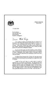 Environmental issues in malaysia include: Singapore And Malaysia The Water Issue