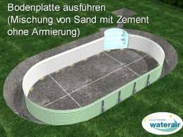 Waterair Schwimmbad Aufstellen Youtube Pool Outdoor Decor