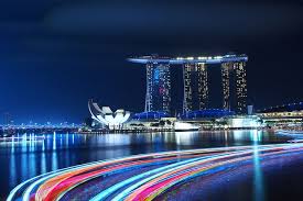 Photo Of The Day A Rush Of Traffic In Singapore Time Lapse Photo Singapore High Rise Building