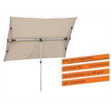 Schneider schirme sonnenschirm »novara«, lxb: Sonnenschirm Novara 190 X 140 Farbe Wahlbar Gartinex