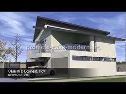 Cele 2 case pe care vi le prezentam, au o forma simpla, compacta si sunt structurate pe doua niveluri, parter si mansarda. Proiecte Case Cu Mansarda Model Casa Mfd Domnesti Ilfov Youtube