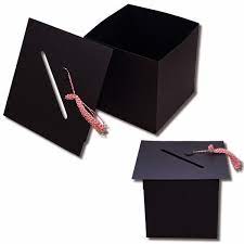 Graduation Card Box And Graduation Gift Box With Inserts Graduation Card Boxes Graduation Gift Box Graduation Party Card Box
