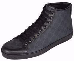 New Gucci Men S Gg Supreme Canvas Hysteria Crest High Top Sneakers Shoes 8 G Gucci Fashionsneakers Ferragamo Shoes Mens High Tops Sneakers Sneakers Fashion