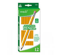 Sharpened Pencils, 12/Pk | Pre‑Sharpened #2 HB Wood Pencils ...