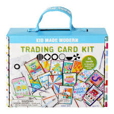 When you setup your cards, please set your files to 2.75x3.75 to include the bleed area (.125 all sides). Buy Kid Made Modern Make Your Own Trading Cards