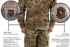 Air Force Oks Unit Patch Sleeve Swap On New Ocp Uniform