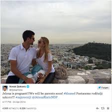 Jelena gledala novaka u beogradu, niko je nije prepoznao (foto). Novak Djokovic Wird Vater Freundin Jelena Ristic Ist Schwanger Sport Mix Bild De