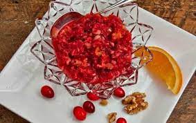 It is easy to prepare and so much better than what you get from a can. Easy Cranberry Orange Apple Walnut Relish That Susan Williams
