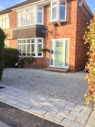 Newark Rockdoor 1930 S House Grey Driveway Front Garden Ideas Driveway Driveway Design Garden Ideas Driveway