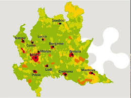 Mappa interattiva politica/fisica, stradario, pianta, tuttocittà comuni. La Mappa Interattiva Ecco Cosa Si Rischia A Vivere In Lombardia Corriere It