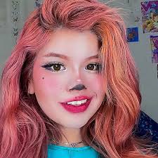 APRILEYE Flower Brown Colored Contact Lenses