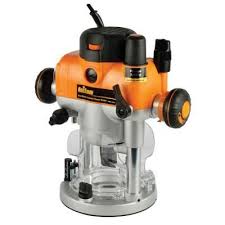 Triton 110 Volt 3 25 Hp Precision Dual Mode Router With Plunge In 2020 Woodworking Tools Router Plunge Router Triton Tools