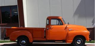 Image result for Orange 1952 Truck
