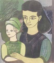 Sold at Auction: Ruth Chaney, Ruth Chaney (1908-1973), American, Color  Woodcut