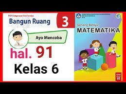 Demikian kunci jawaban buku senang belajar matematika kelas 6 halaman 91, 92. Jawaban Matematika Kelas 6 Sd Ayo Mencoba Hal 91 Bangun Ruang Prisma Youtube