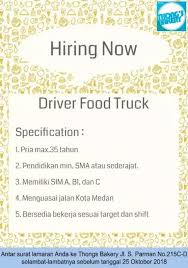 Segera daftarkan diri anda secara online melalui web dibawah ini : Lowongan Kerja Driver Gaji 2jt 2 5juta Lowongan Kerja Medan