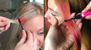 Repeat this process twice a week. Change Your Hair Color Every Day With The Temporary Dye Comb Youtube