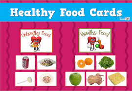 Discount vitamins & supplements, natural health products, organic foods and more at best prices. Healthy Food Cards Large Resource Teacher Resources And Classroom Games Teach This