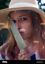 Girl self defence hi-res stock photography and images